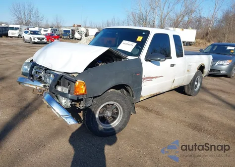 2002 Ford Ranger Xlt z USA, uszkodzony, nr VIN 1FTYR44E02TA74350